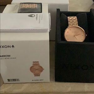 Nixon Women’s Arrow Watch Rose Gold A1090897